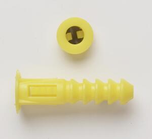 YELLOW PLASTIC ANCHOR 4-6-8 X 3/4